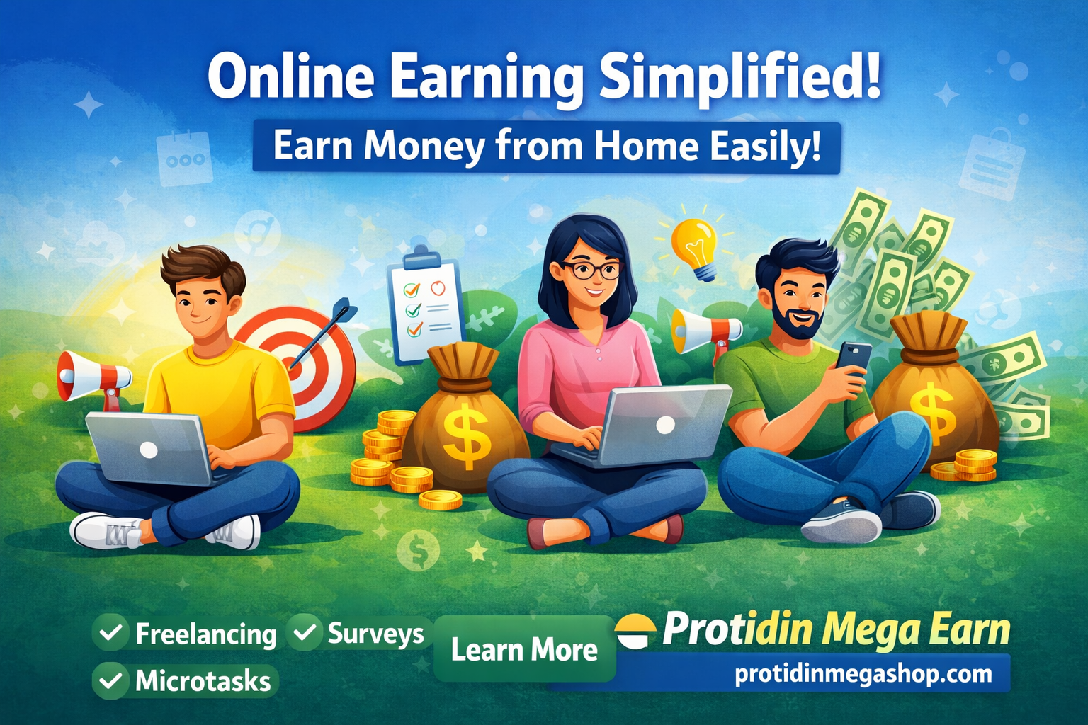 Protidin Mega Earn